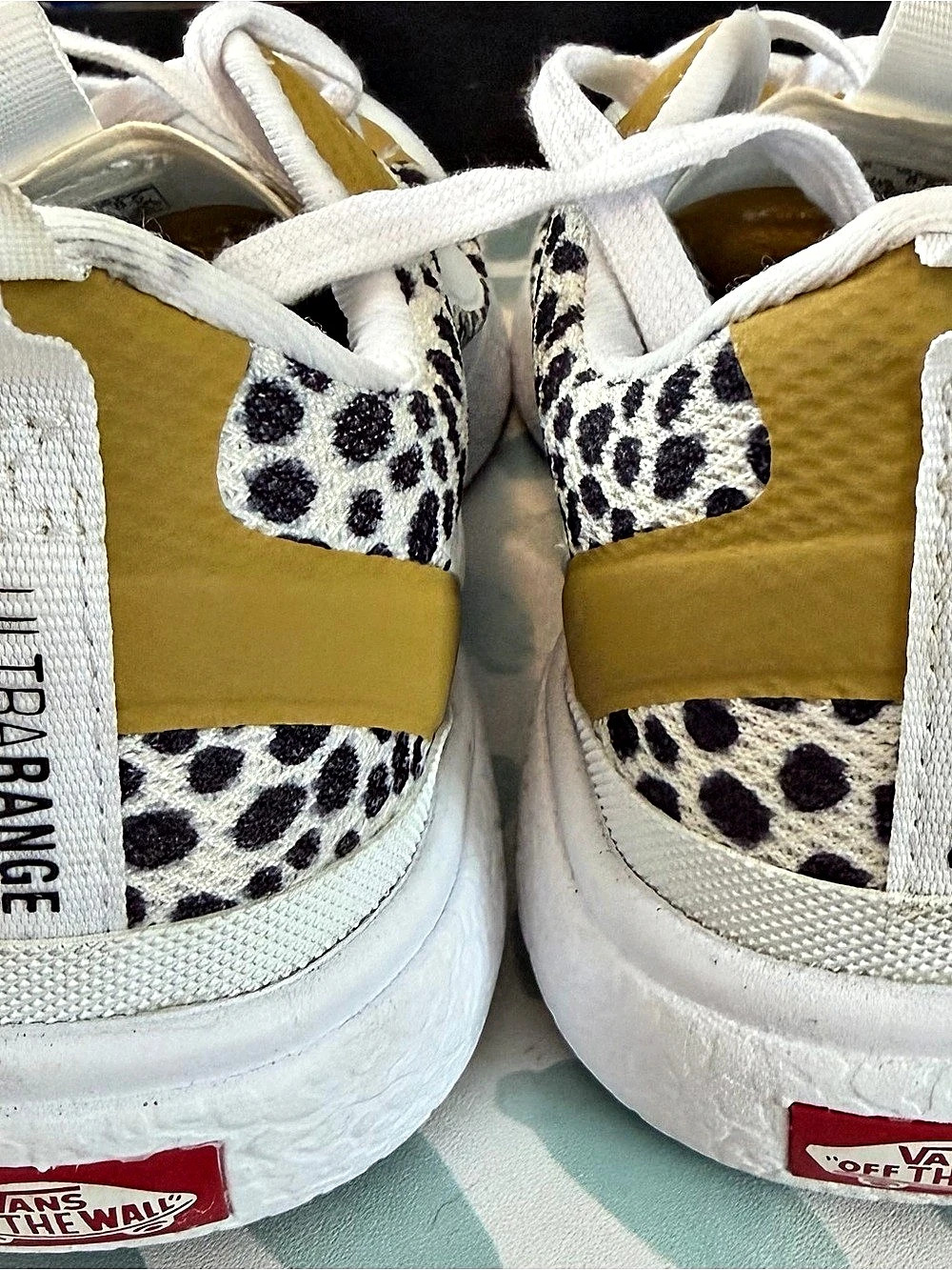 Vans UltraRange EXO SE Leopard Print Sneakers US 8.5 - Picture 4 of 5